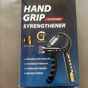 Black Hand Grip Strengthener